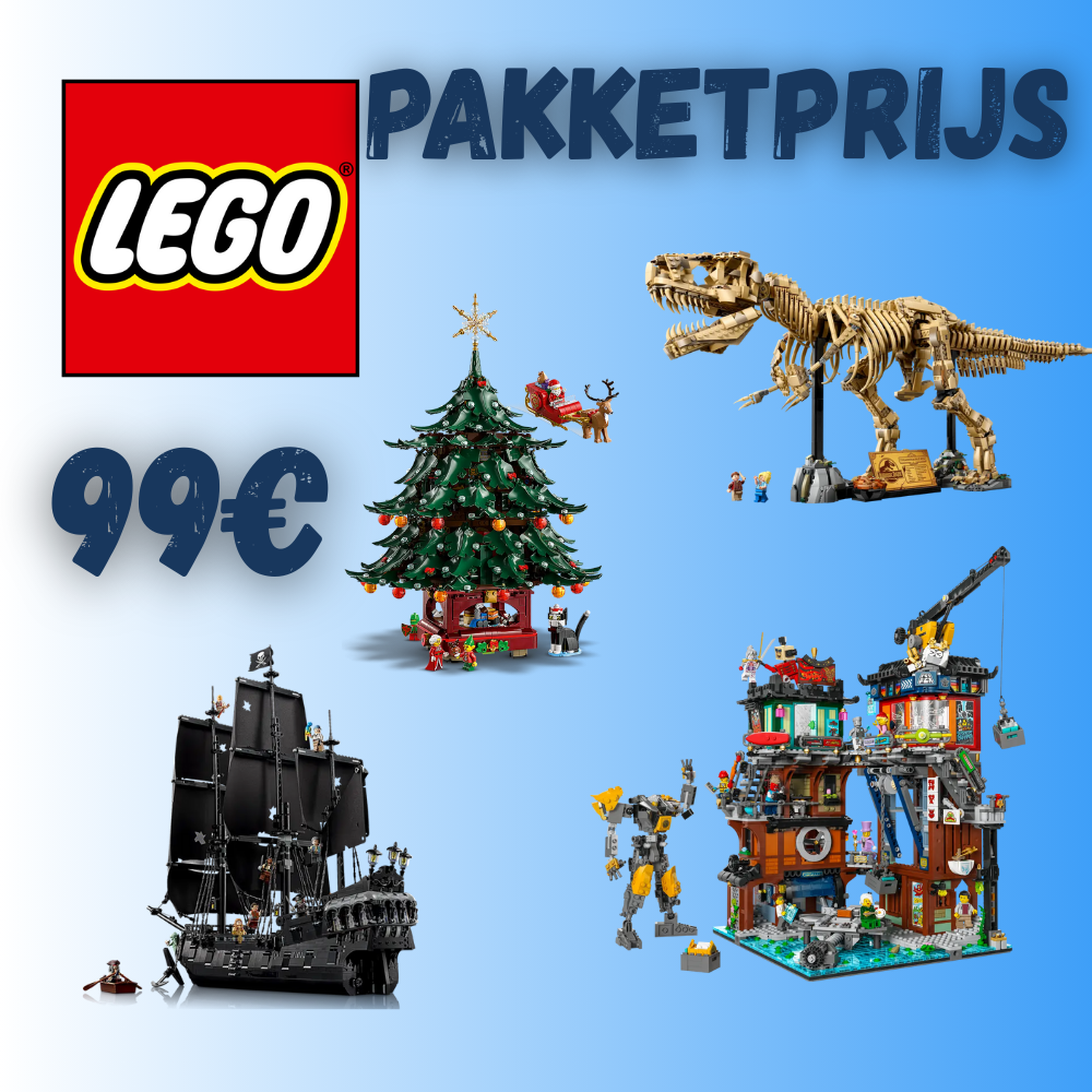 Lego-bundel - 4 pakketten