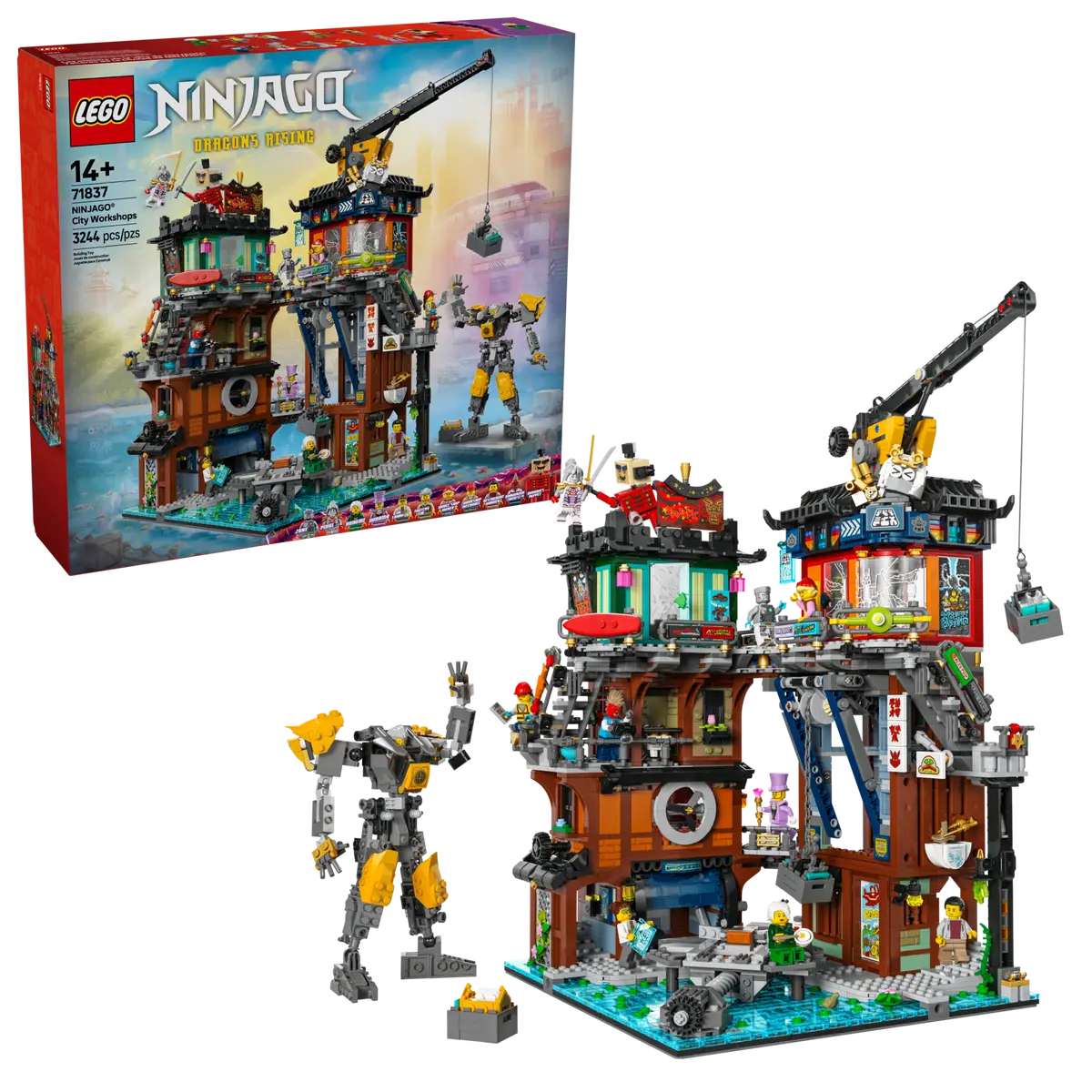 NINJAGO City werkplaatsen
