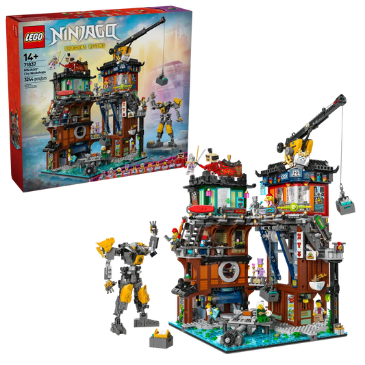 NINJAGO City werkplaatsen