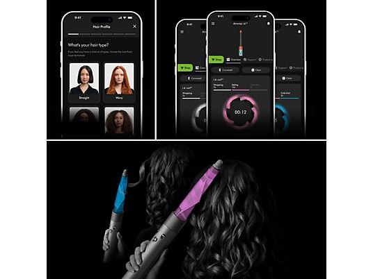 DYSON Airwrap ID Straight + Wavy - Ceramic Pink Multistyler Roze